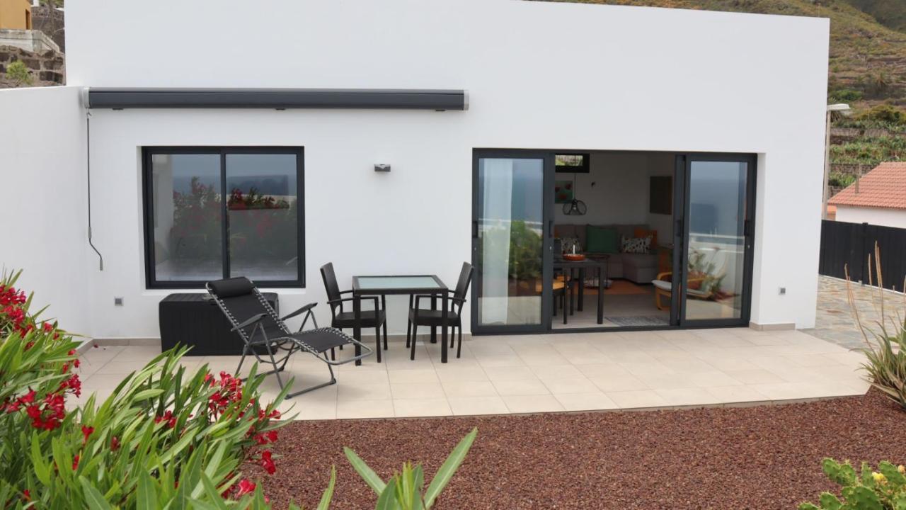 Las Pardelas, Ferienhaus Mit Meer-, Kuesten- Und Bergblick Im Gruenen Norden Teneriffas Las Cruces  Exterior foto