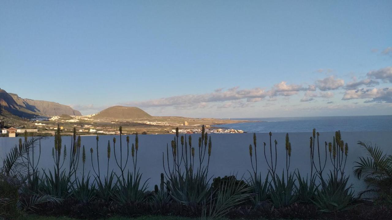 Las Pardelas, Ferienhaus Mit Meer-, Kuesten- Und Bergblick Im Gruenen Norden Teneriffas Las Cruces  Exterior foto