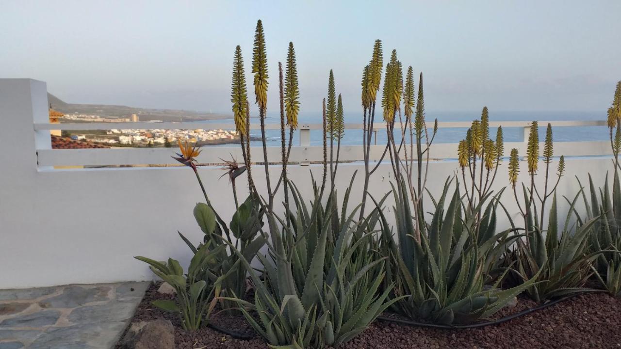 Las Pardelas, Ferienhaus Mit Meer-, Kuesten- Und Bergblick Im Gruenen Norden Teneriffas Las Cruces  Exterior foto