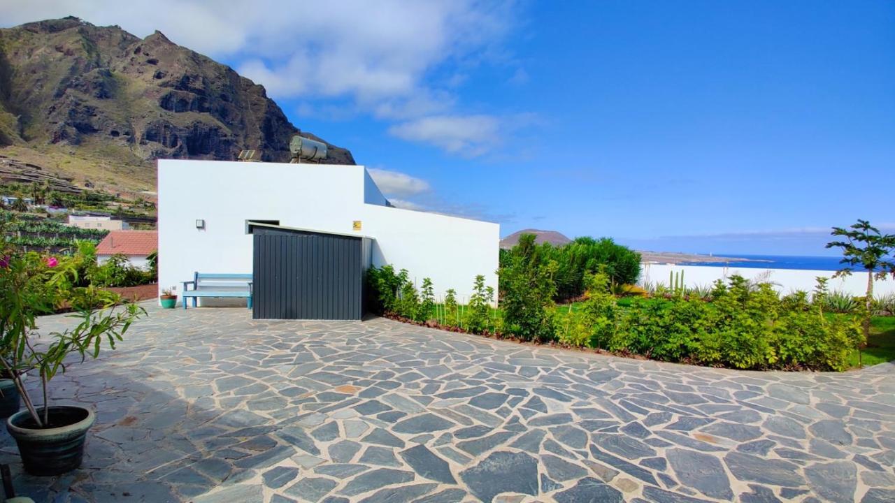 Las Pardelas, Ferienhaus Mit Meer-, Kuesten- Und Bergblick Im Gruenen Norden Teneriffas Las Cruces  Exterior foto